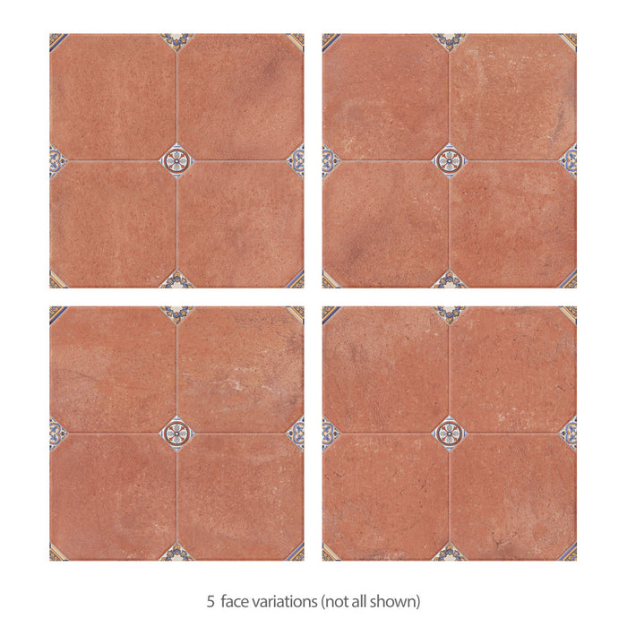 Manises Porcelain Décor Cuero Tile Matte 4