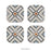 Vaudeville Porcelain Octagon Deco Ritter Tile Matte 4