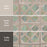 Fusione Porcelain Intarsio Green Tile Matte 4