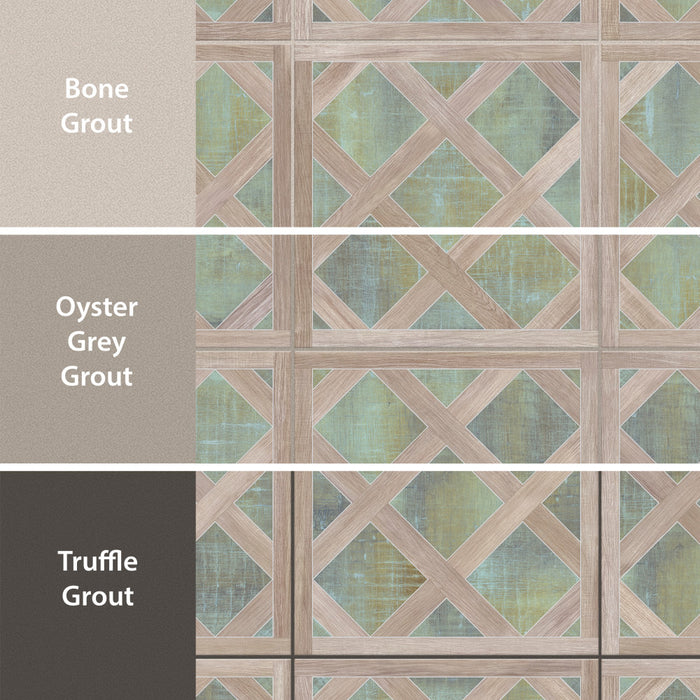 Fusione Porcelain Intarsio Green Tile Matte 4