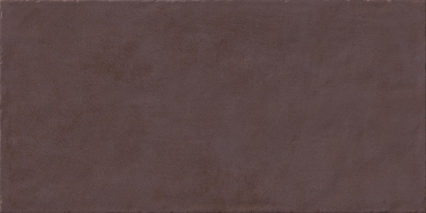 Full Tile Sample - Earthen Natural Hues Marron Porcelain Tile - 12" x 24" x 8 MM Matte