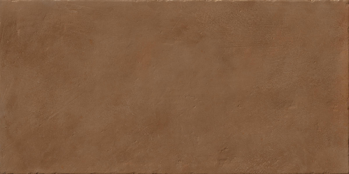Full Tile Sample - Earthen Natural Hues Terracotta Porcelain Tile - 12" x 12" x 8 MM Matte
