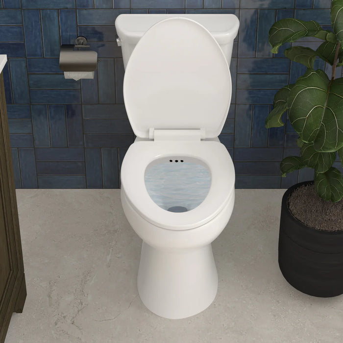 Easley Vitreous China White Toilet White 13