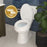 Easley Vitreous China White Toilet White 14