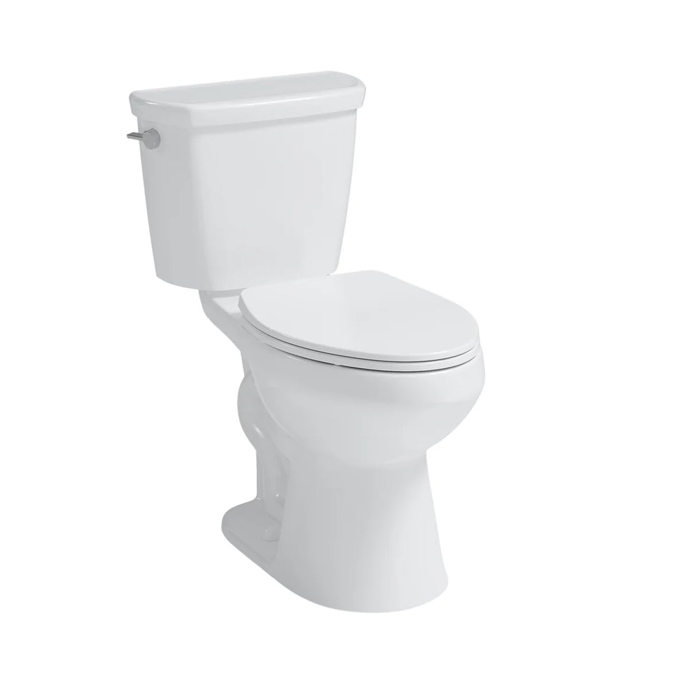 Easley Vitreous China White Toilet White 4