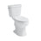 Easley Vitreous China White Toilet White 4
