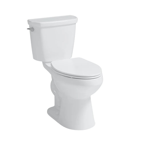 Easley Vitreous China White Toilet White 4
