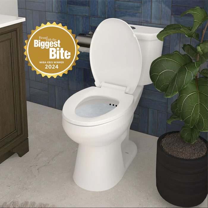 Easley Vitreous China White Toilet White 14