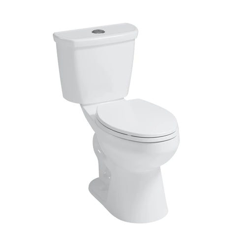 Easley Vitreous China White Toilet White 4