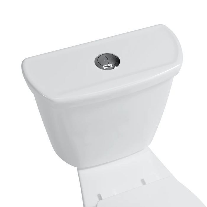 Easley Vitreous China White Toilet White 1