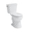 Easley Vitreous China White Toilet White 1