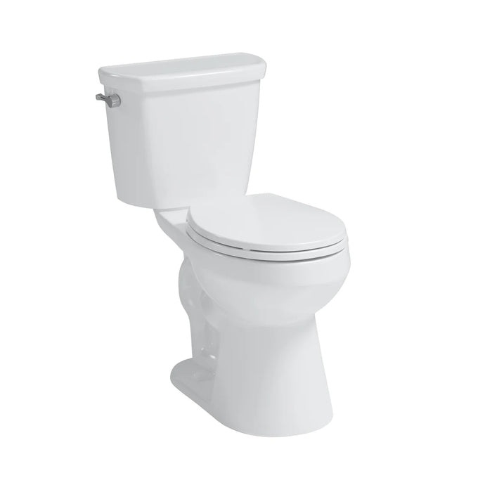 Easley Vitreous China White Toilet White 1