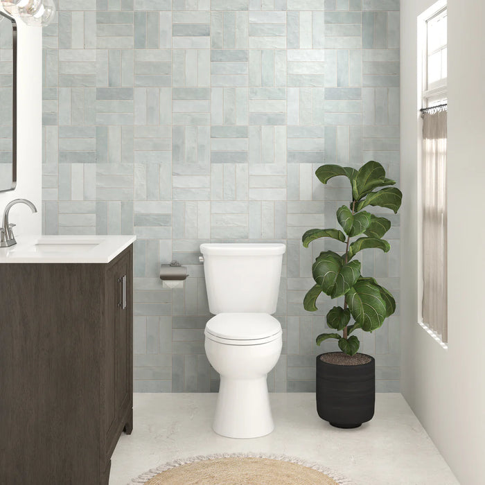 Easley Vitreous China White Toilet White 11