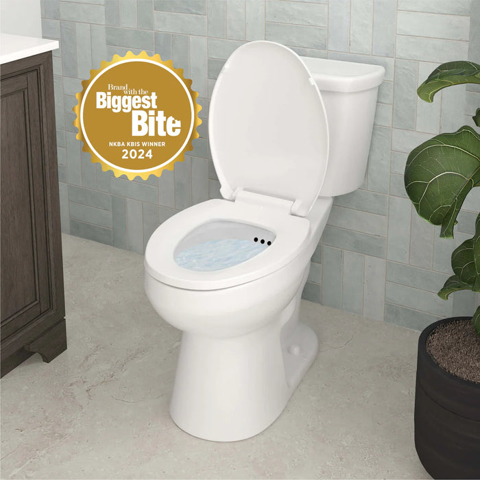 Easley Vitreous China White Toilet White 13