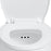 Easley Vitreous China White Toilet White 3