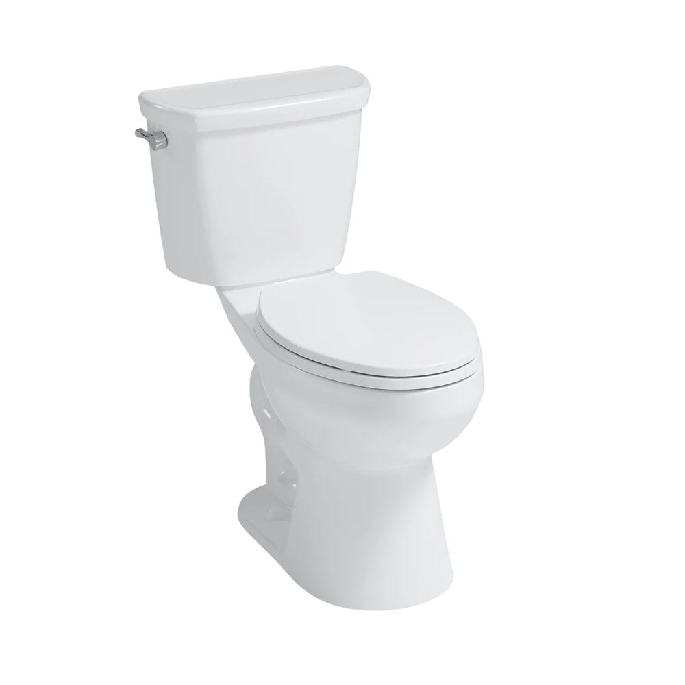 Easley Vitreous China White Toilet White 4