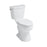 Easley Vitreous China White Toilet White 4
