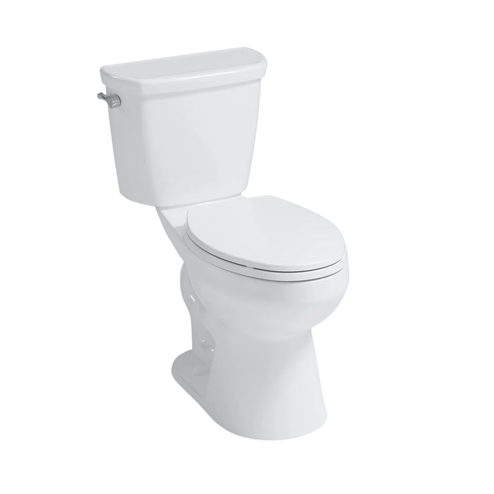 Easley Vitreous China White Toilet White 4