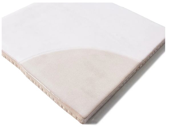 Melody Ceramic Easton White Chloe Decor Tile Glossy 2