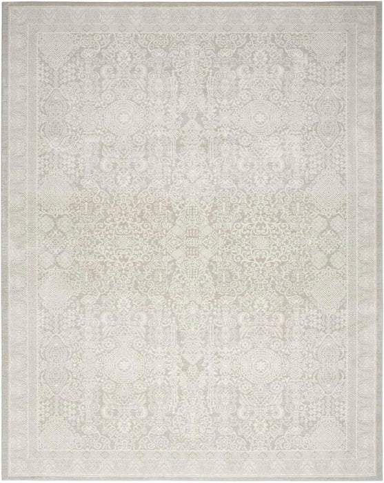 Eco Cycle Polyester Silver Ivory 
