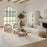 Eco Cycle Polyester Ivory Beige ECY03 IVBGE