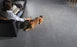 Ecoslate Porcelain Grey ES03 Tile Natural 2