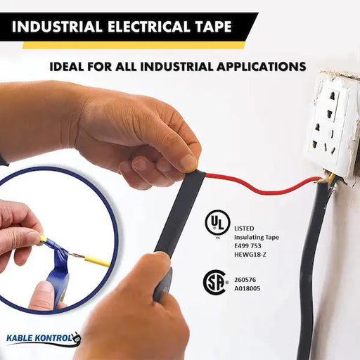 Vinyl Electrical Tape - Black