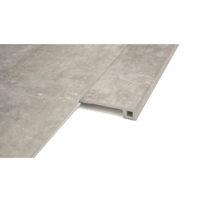 Emcore Hylton Vinyl Gray End Cap Matte & Satin 1