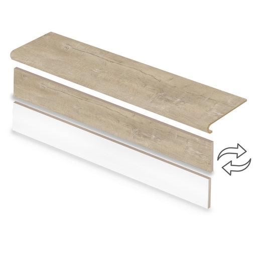 Emcore Oxford Vinyl Hermosa Stair Riser Glossy 1