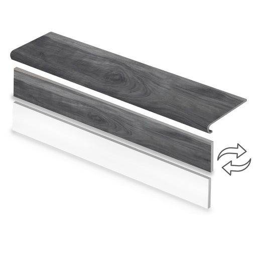Emcore Viceroy Vinyl Marquina Stair Nose Glossy 1