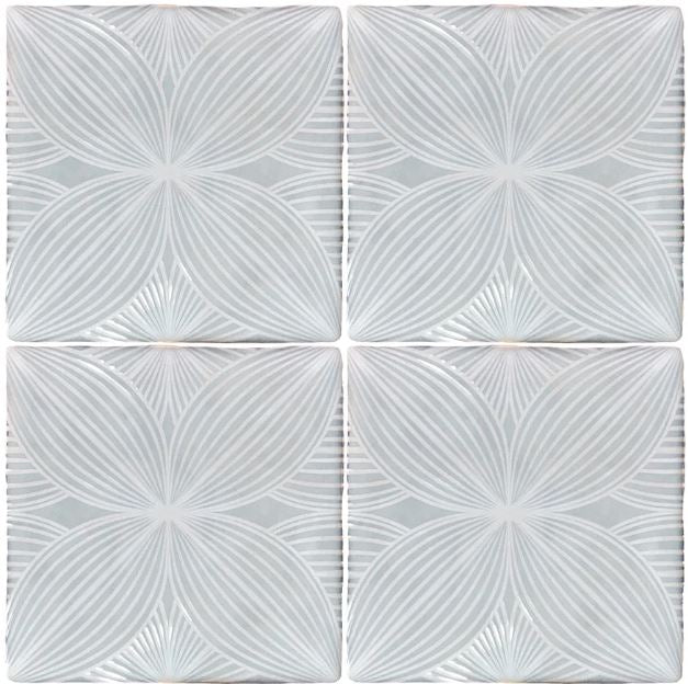 Melody Ceramic Eme Ash Audrey Decor Tile Glossy 1
