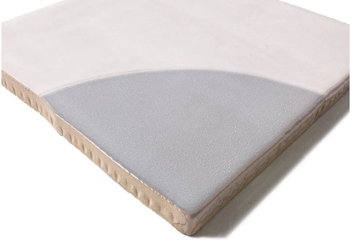 Melody Ceramic Eme Ash Chloe Decor Tile Glossy 2