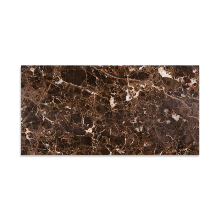 Emperador Dark Marble Tile - Polished 1