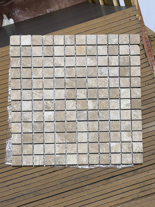 Emperador Light Marble Mosaic Honed 2