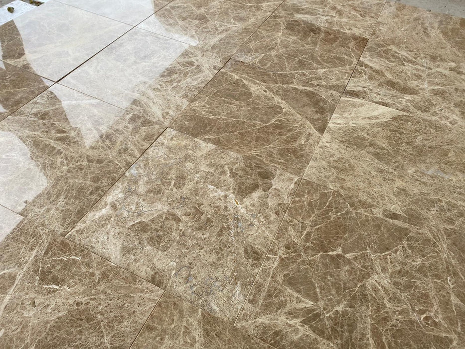 Emperador Light Marble Tile Polished 2