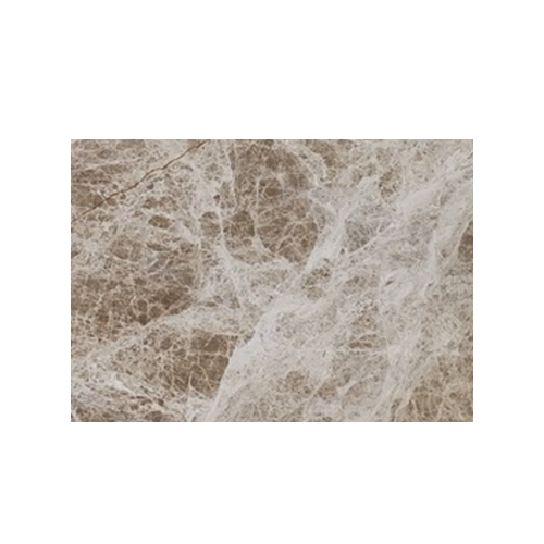 Full Tile Sample - Emperador Light Marble Tile - 12" x 12" x 3/8" Honed