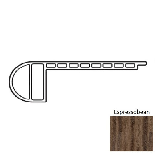 Hartford Vinyl Espresso Bean Hespr Stair Nose Urethane 1