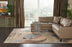 Expressions Multicolor XP07 Polypropylene Blend Contemporary Area Rug - 5 Ft x 7 Ft