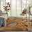 Expressions Multicolor XP07 Polypropylene Blend Contemporary Area Rug - 5 Ft x 7 Ft