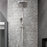 Hudson Porcelain Subway Grey Eye Mosaic Glossy 2