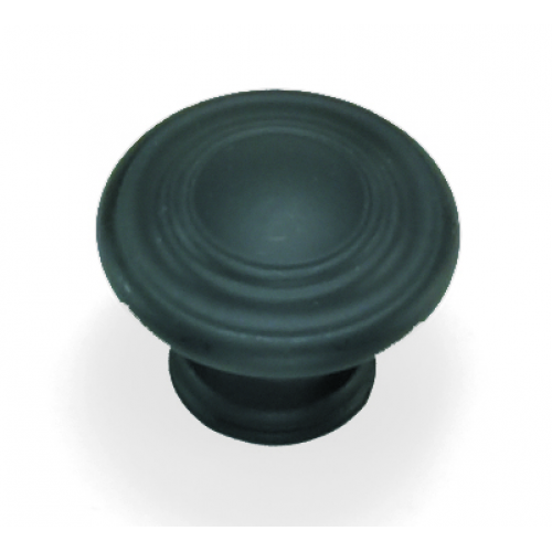 Nantucket Zinc Alloy Cabinet Knob Black 2