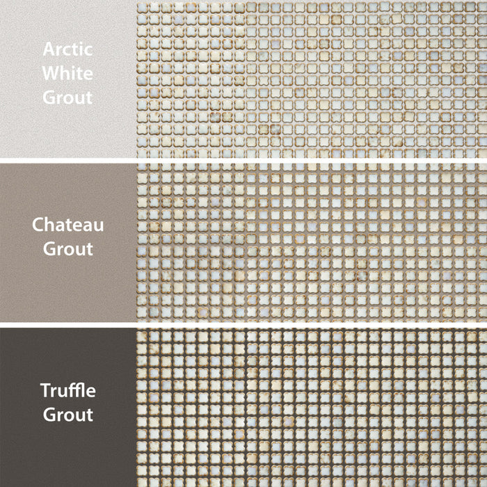 Fioretti Porcelain Glossy Beige Mosaic Glossy 4