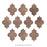 Americana Porcelain Boston Crest North Tile Matte 4