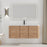 Plywood Imitative Oak Bathroom Vanity Imitative Oak 1