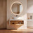 Plywood Grey & White Bathroom Vanity Grey & White 2