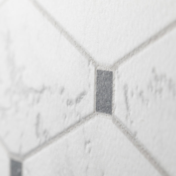 Reve Porcelain Octogone Deco Tile Matte 12