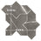 Istanbul Porcelain Templar Shield Night with Night Cross Tile Mixed 9