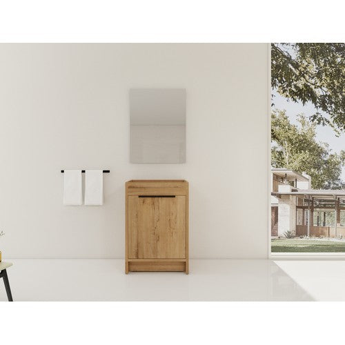 Plywood Imitative Oak Bathroom Vanity Imitative Oak 2