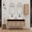 Plywood Imitative Oak Bathroom Vanity Imitative Oak 1