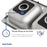 Dayton Stainless Steel Kitchen Sink 2
